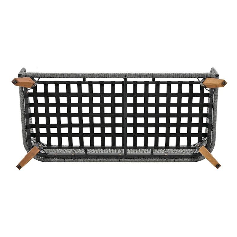 Ensemble de conversation de patio 4 pièces