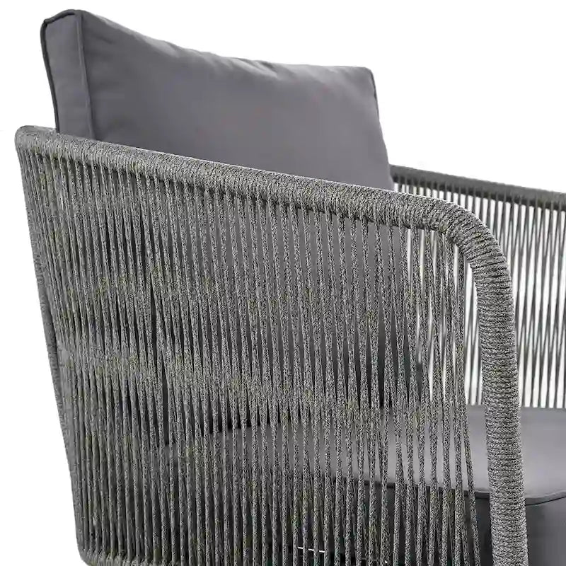 Ensemble de conversation de patio 4 pièces