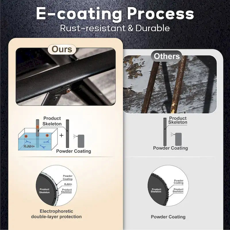 Ensemble de salle à manger d'extérieur 7/9 pièces, 6/8 chaises pliantes inclinables, 1 table rectangulaire extensible