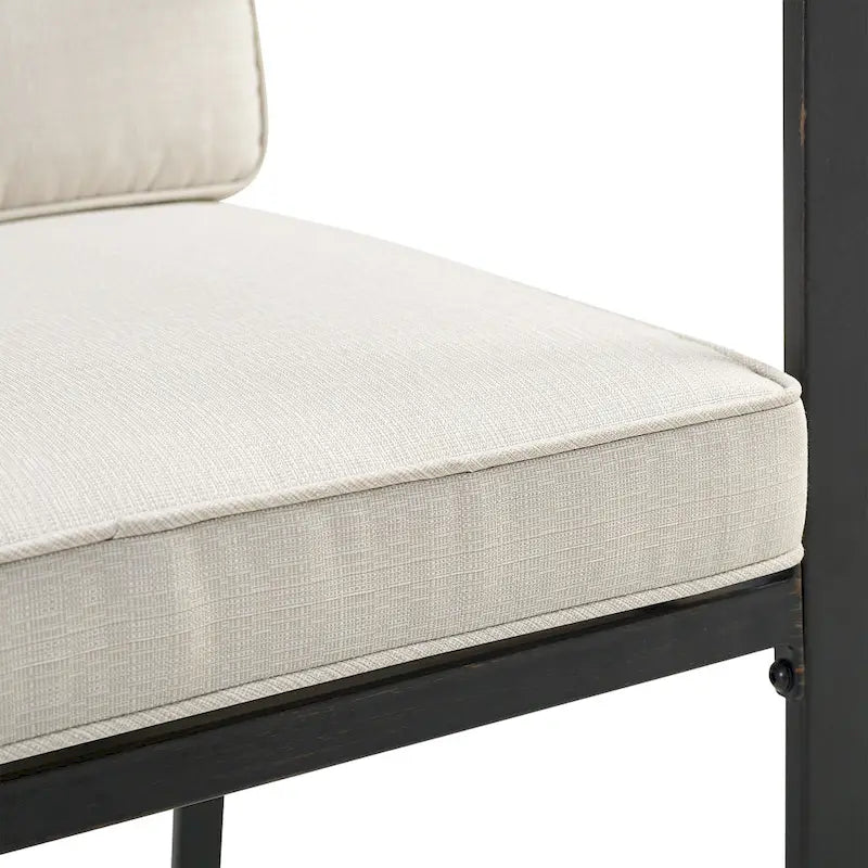 Ensemble de 2 chaises de jardin Crosley Kaplan - 63 cm (L) x 63 cm (P) x 94 cm (H)