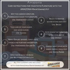 Ensemble de salle à manger extensible en teck Amazonia 11 pièces avec coussins - 11 pièces