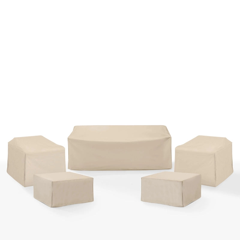 Ensemble de housses pour mobilier d'extérieur Crosley 5 pièces