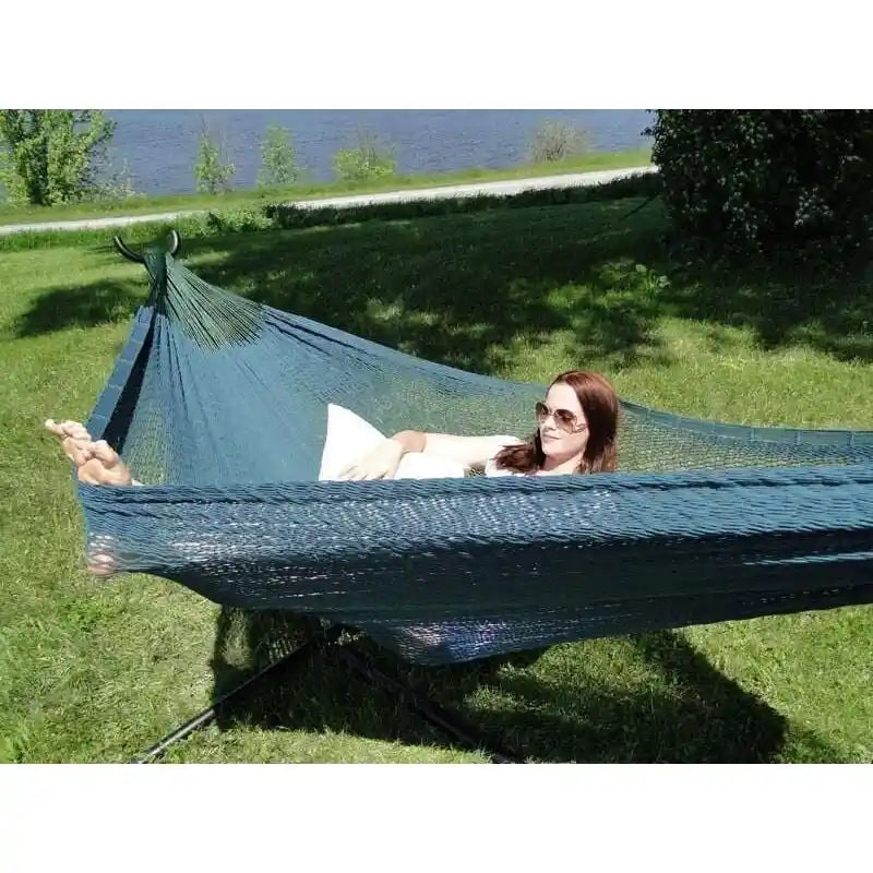 Hamac maya XL en corde épaisse avec support universel