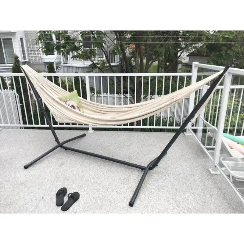 Hamac maya XL en corde épaisse avec support universel