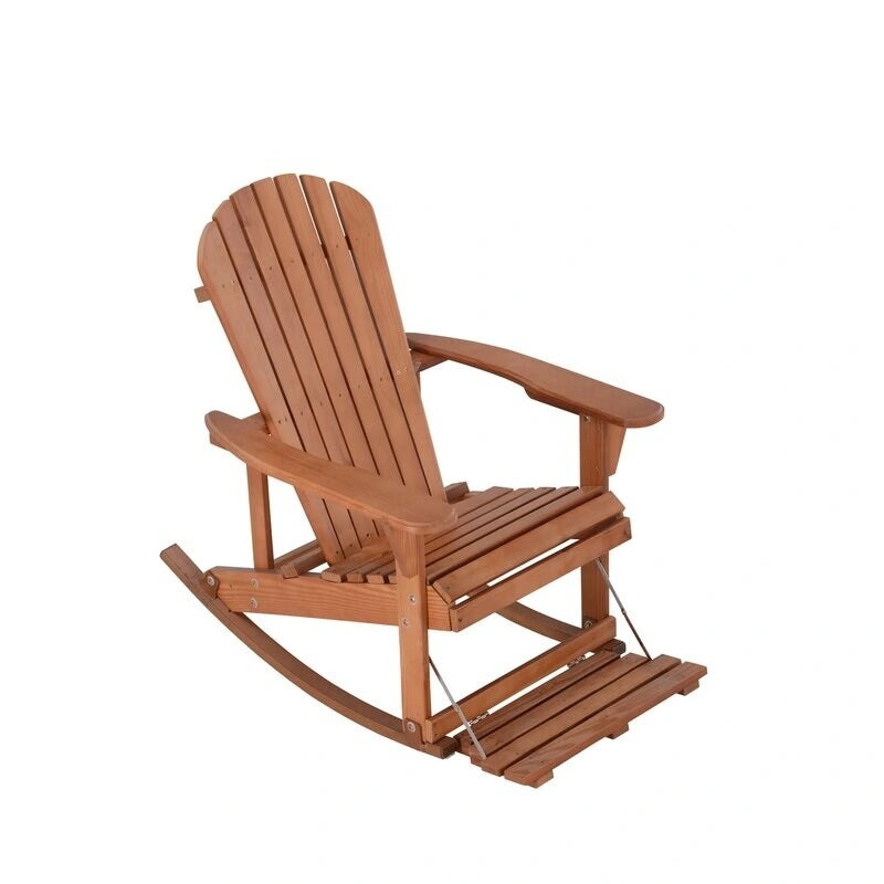 Fauteuil à bascule Adirondack Zero Gravity Collection avec repose-pieds intégré (paquet de 2)