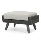 Ensemble de sièges de patio extérieurs Portofino Casual 7 pièces Sunbrella avec mécanisme à bascule