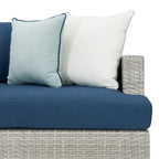 Ensemble de sièges de patio extérieurs Portofino Casual 7 pièces Sunbrella avec mécanisme à bascule