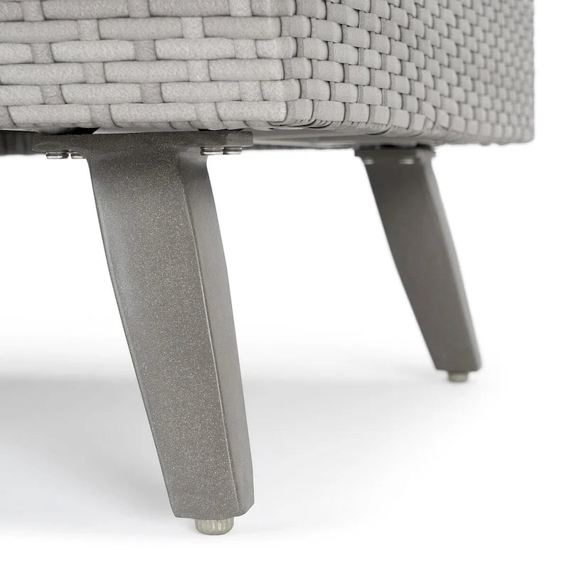 Ensemble de sièges de patio extérieurs Portofino Casual 7 pièces Sunbrella avec mécanisme à bascule