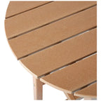 Ensemble de bar bistro d'extérieur Polytrends Laguna HDPE résistant aux intempéries (ensemble de 4 pièces)