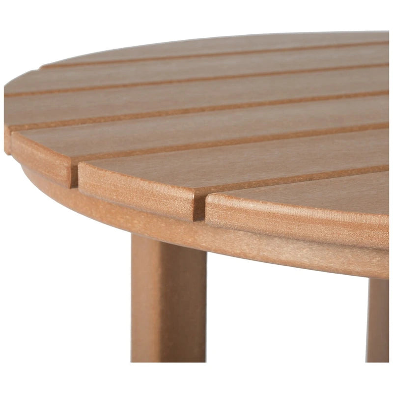 Ensemble de bar bistro d'extérieur Polytrends Laguna HDPE résistant aux intempéries (ensemble de 4 pièces)