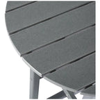 Ensemble de bar bistro d'extérieur Polytrends Laguna HDPE résistant aux intempéries (ensemble de 4 pièces)