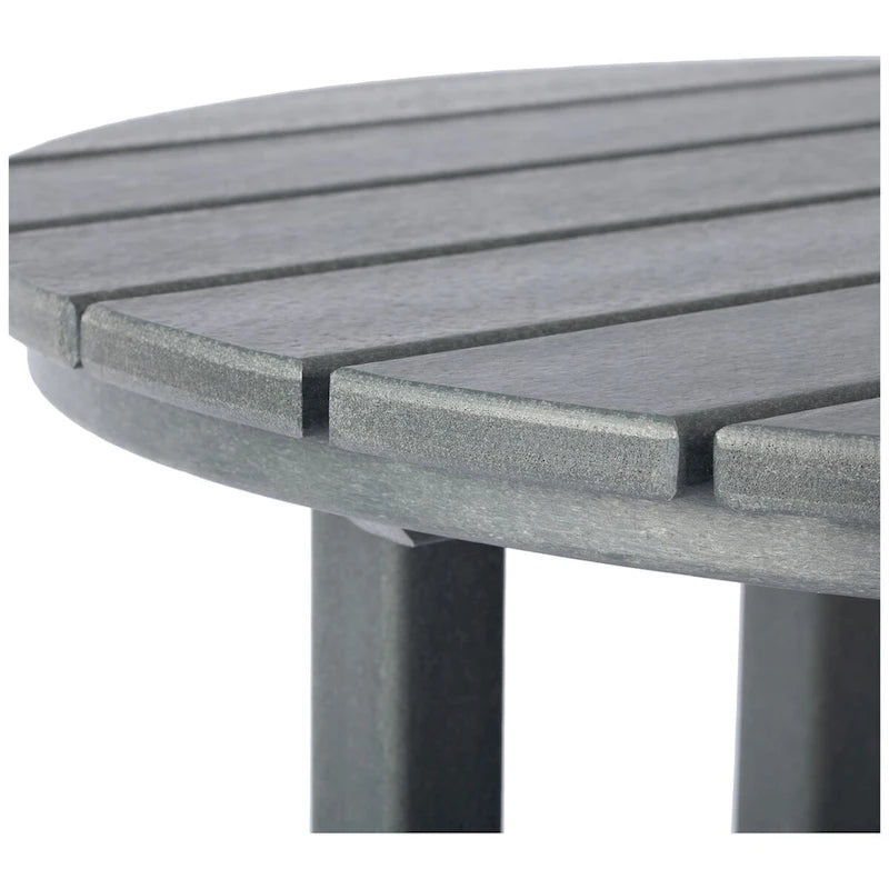 Ensemble de bar bistro d'extérieur Polytrends Laguna HDPE résistant aux intempéries (ensemble de 4 pièces)