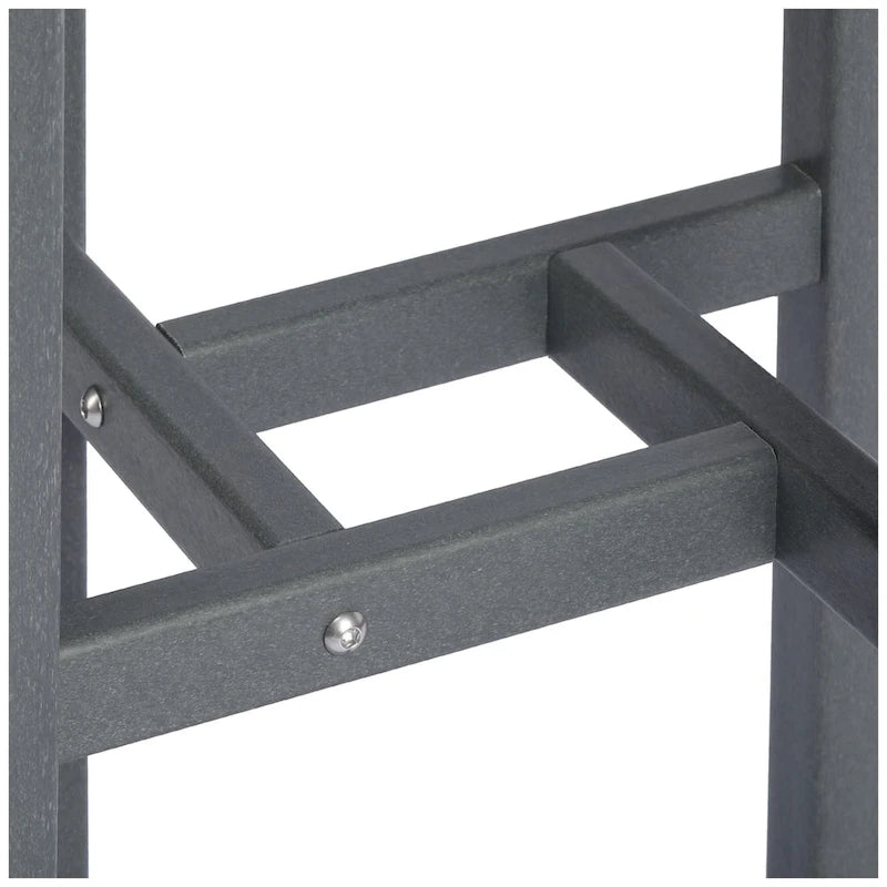 Ensemble de bar bistro d'extérieur Polytrends Laguna HDPE résistant aux intempéries (ensemble de 4 pièces)