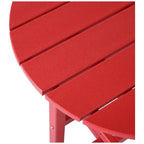 Ensemble de bar bistro d'extérieur Polytrends Laguna HDPE résistant aux intempéries (ensemble de 4 pièces)