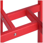 Ensemble de bar bistro d'extérieur Polytrends Laguna HDPE résistant aux intempéries (ensemble de 4 pièces)