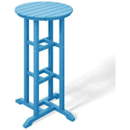 Ensemble de bar bistro d'extérieur Polytrends Laguna HDPE résistant aux intempéries (ensemble de 4 pièces)