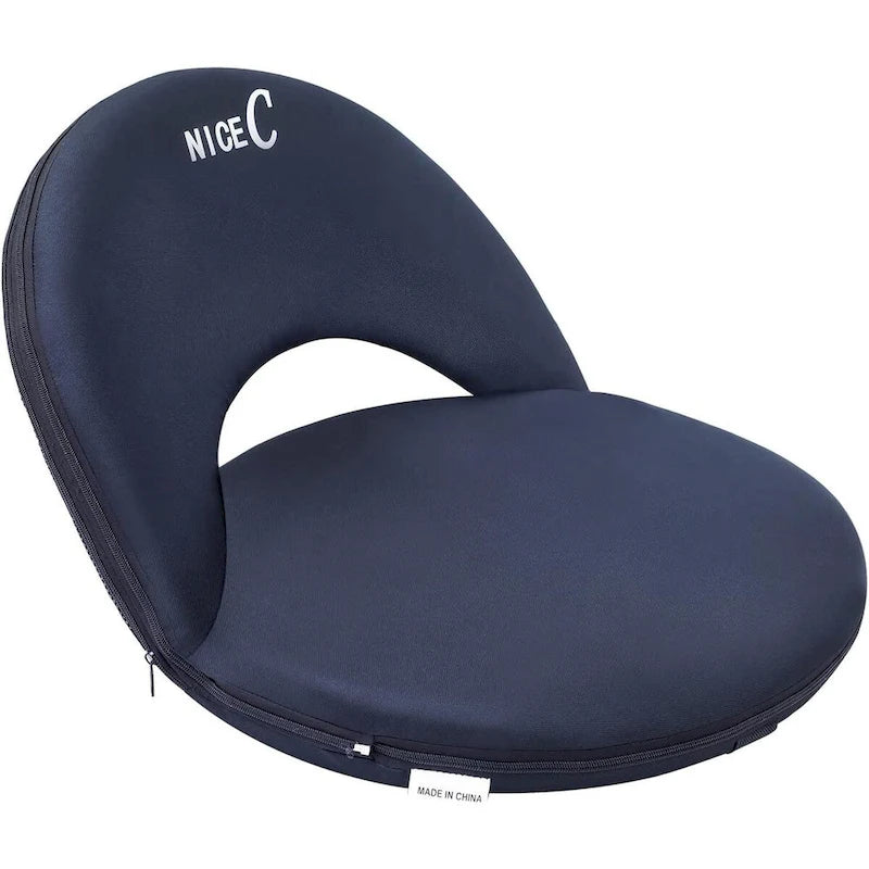 Stadium Seats, Floor Chairs, Bleacher Chairs, 10-Posisition Reclining Waterproof Cushion