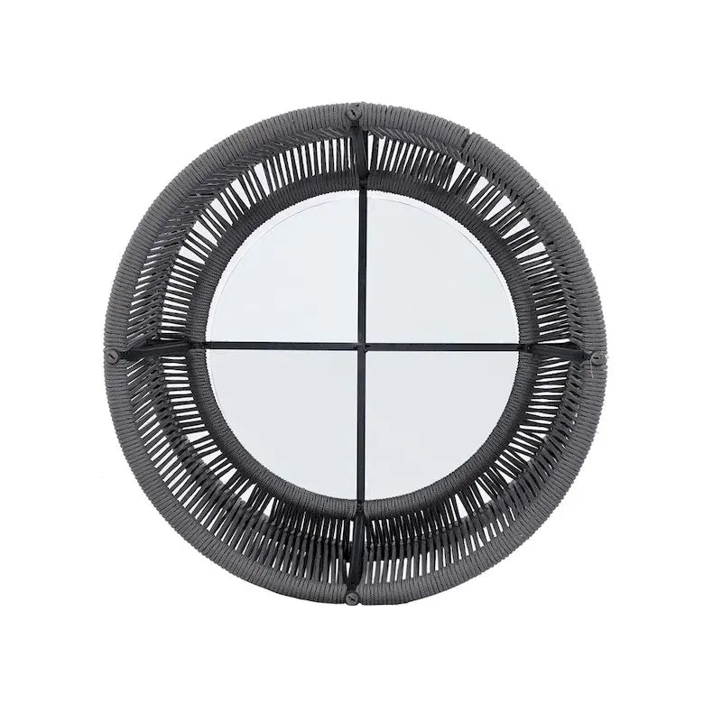 Ensemble canapé-lit d'extérieur 2 pièces avec table en verre trempé