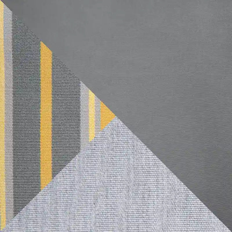 Ensemble de feu de jardin à mouvement Milo Grey 4 pièces Sunbrella