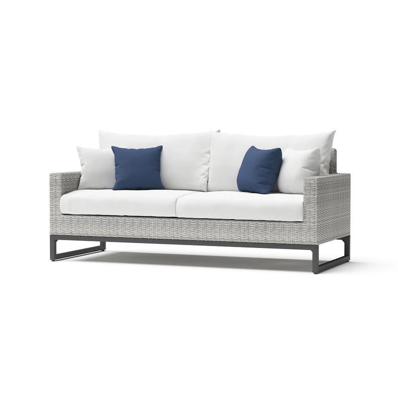 Ensemble de feu de jardin à mouvement Milo Grey 4 pièces Sunbrella