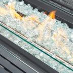 Ensemble de feu de jardin à mouvement Milo Grey 4 pièces Sunbrella