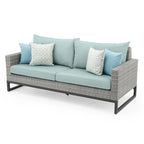 Ensemble de feu de jardin à mouvement Milo Grey 4 pièces Sunbrella