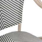 Lot de 2 chaises commerciales Paris tout temps avec accoudoirs et structure métallique - Non applicable