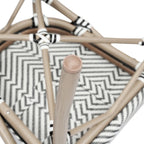 Lot de 2 chaises commerciales Paris tout temps avec accoudoirs et structure métallique - Non applicable