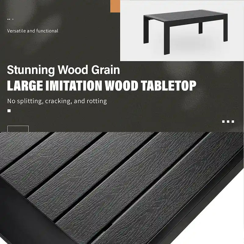 Ensemble de sièges d'extérieur sectionnels en aluminium Royalcraft 4 pièces