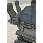 Ensemble de 7 tables de salle à manger ovales Windermere pour patio - Non disponible