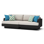 Ensemble de sièges de patio extérieurs Portofino Comfort 7 pièces Sunbrella avec mécanisme à bascule