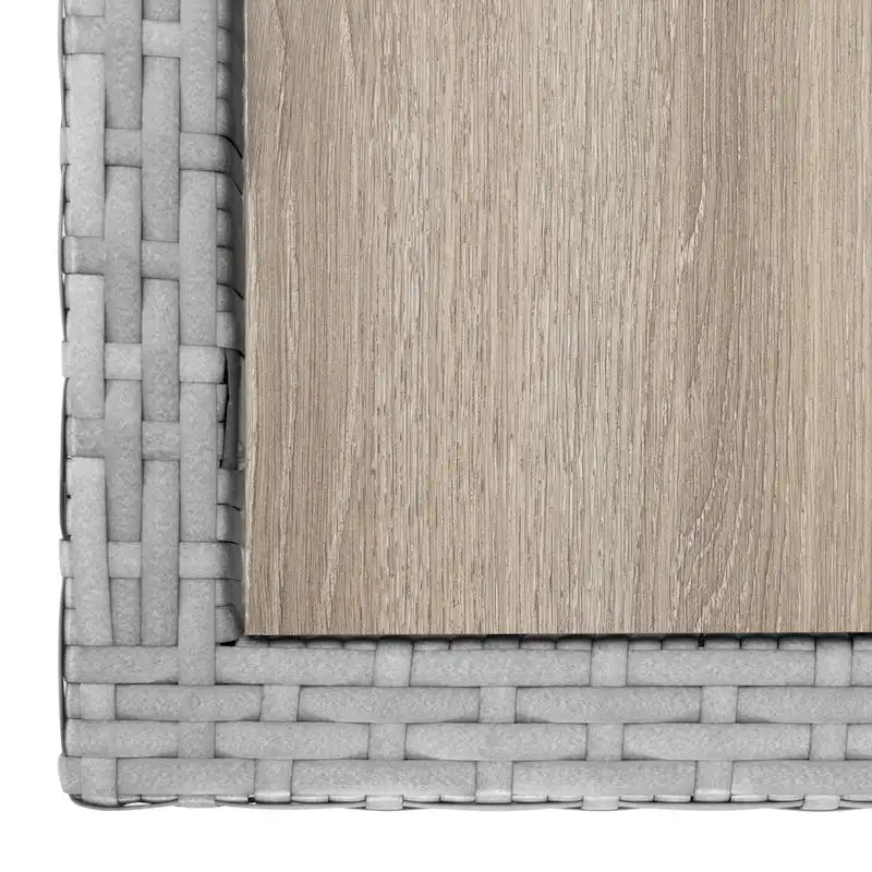 Ensemble de sièges de patio extérieurs Portofino Comfort 7 pièces Sunbrella avec mécanisme à bascule