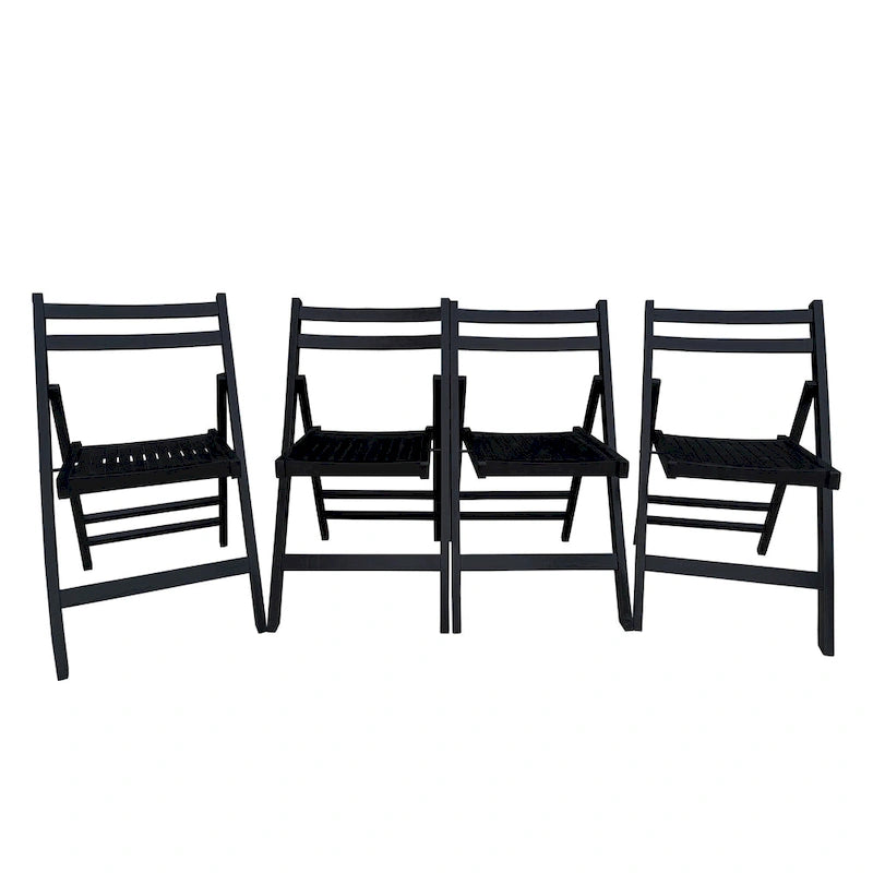 CHAISE PLIANTE Lot de 4