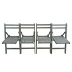 CHAISE PLIANTE Lot de 4