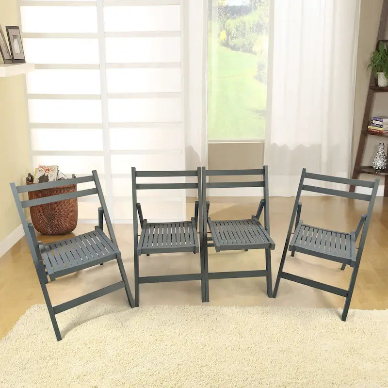 CHAISE PLIANTE Lot de 4