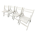 CHAISE PLIANTE Lot de 4
