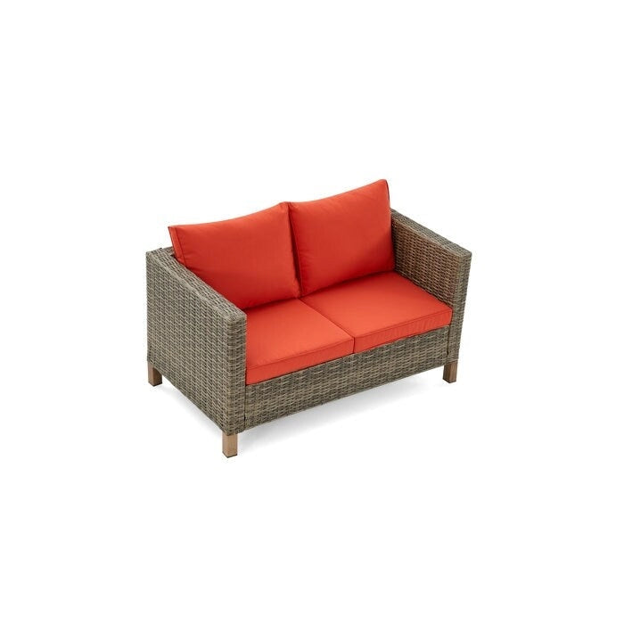 Ensemble de sièges modulables 7 pièces avec coussins