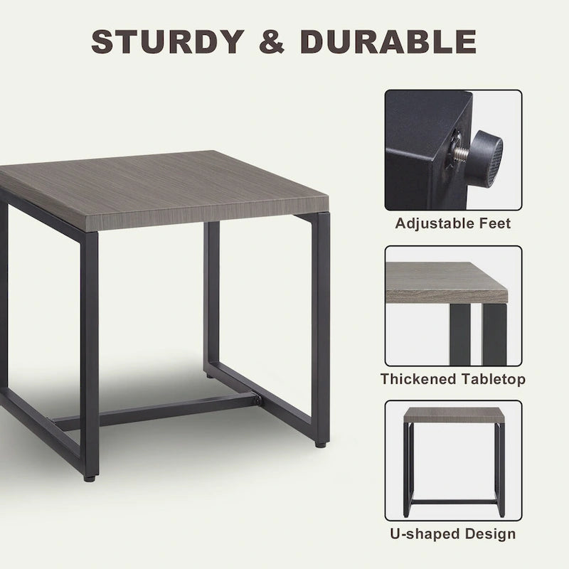 Tables basses d'extérieur pour fauteuil pivotant