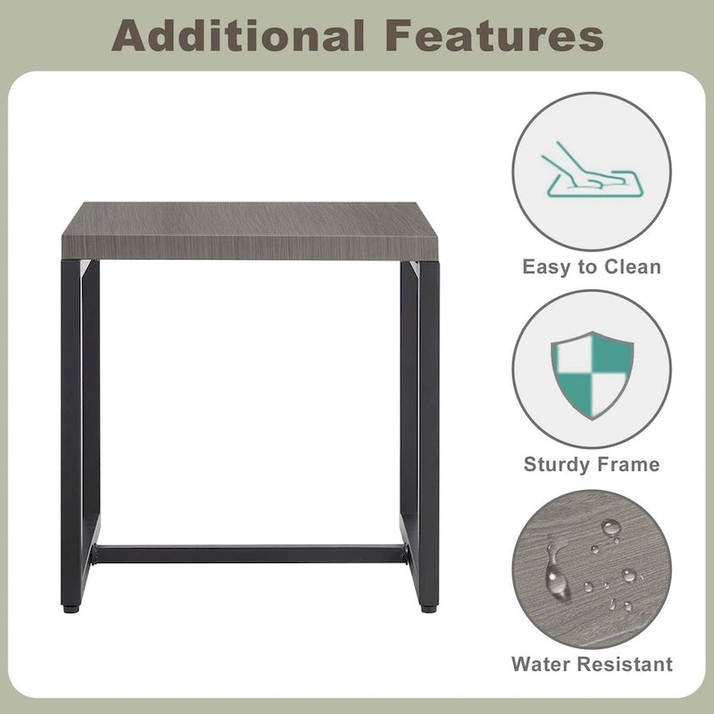 Tables basses d'extérieur pour fauteuil pivotant