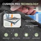 Lot de 2 chaises en rotin synthétique PE - Gris foncé