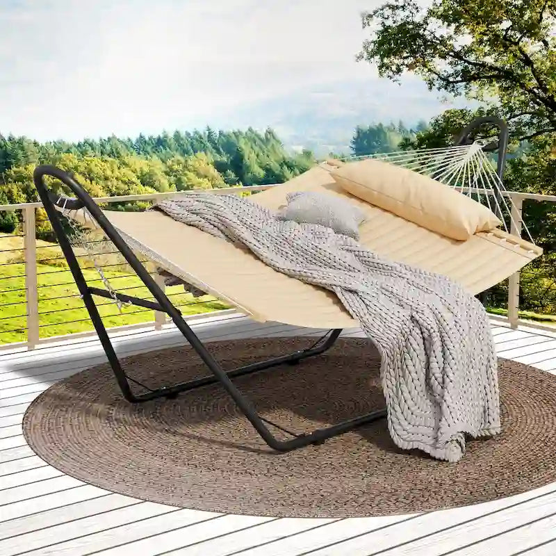 Hamac à barres d'écartement pour 2 personnes