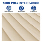 Hamac à barres d'écartement pour 2 personnes