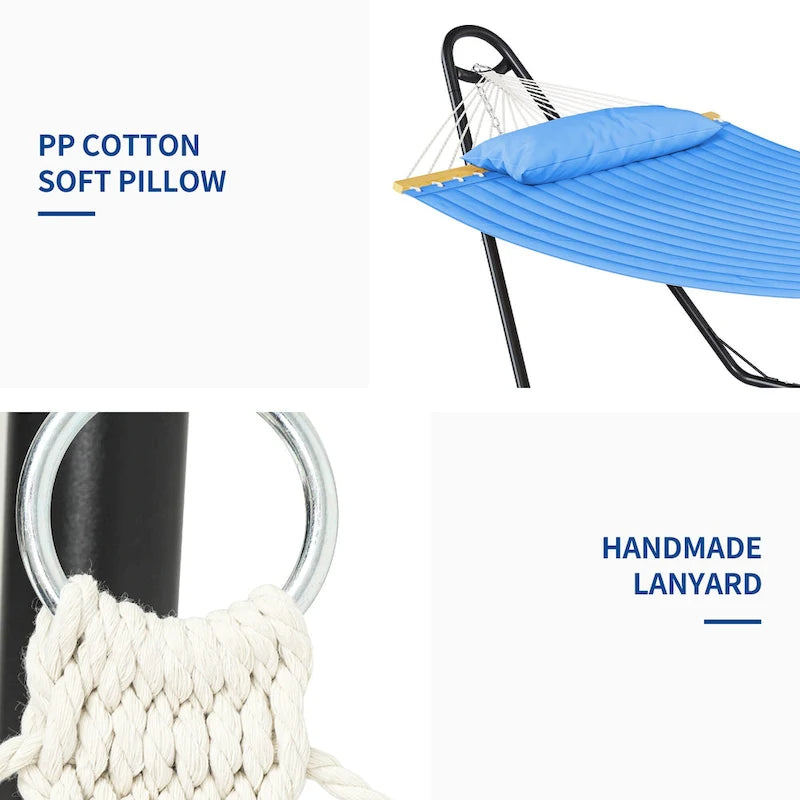 Hamac à barres d'écartement pour 2 personnes