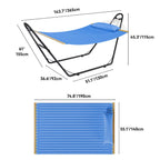 Hamac à barres d'écartement pour 2 personnes