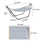 Hamac à barres d'écartement pour 2 personnes