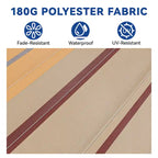 Hamac à barres d'écartement pour 2 personnes