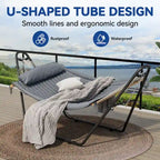 Hamac à barres d'écartement pour 2 personnes