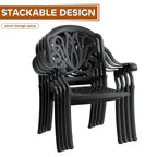 Ensemble de salle à manger d'extérieur 3 ou 5 pièces en fonte d'aluminium avec table ronde de 78 cm et coussins de couleur aléatoire