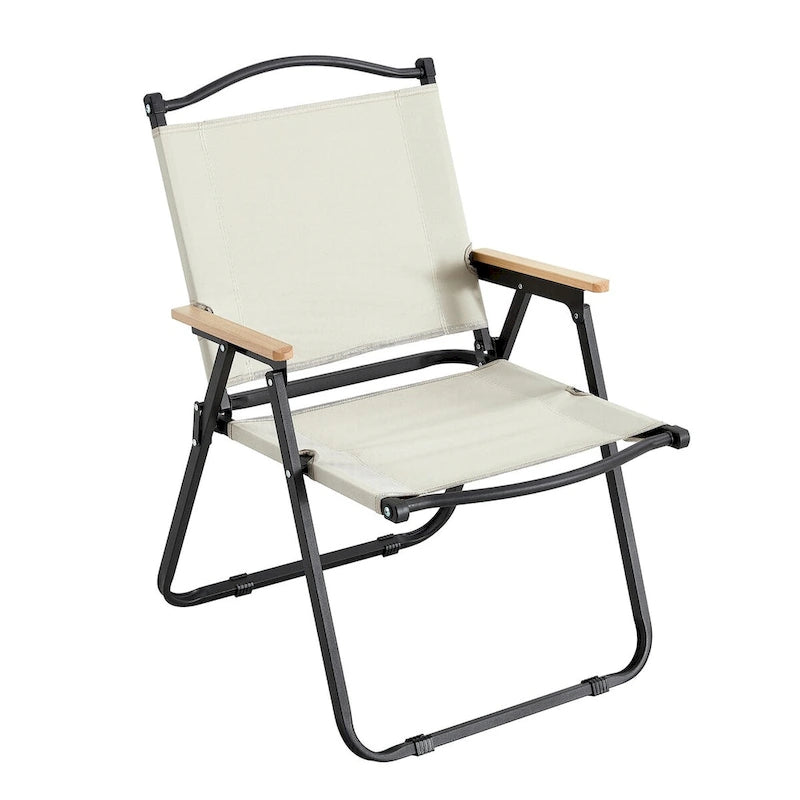 Chaise pliante d'extérieur (1 pièce) pour l'intérieur, le camping, les pique-niques, la plage, le jardin, les barbecues, les fêtes et la terrasse.