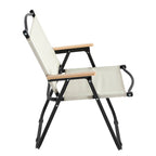 Chaise pliante d'extérieur (1 pièce) pour l'intérieur, le camping, les pique-niques, la plage, le jardin, les barbecues, les fêtes et la terrasse.